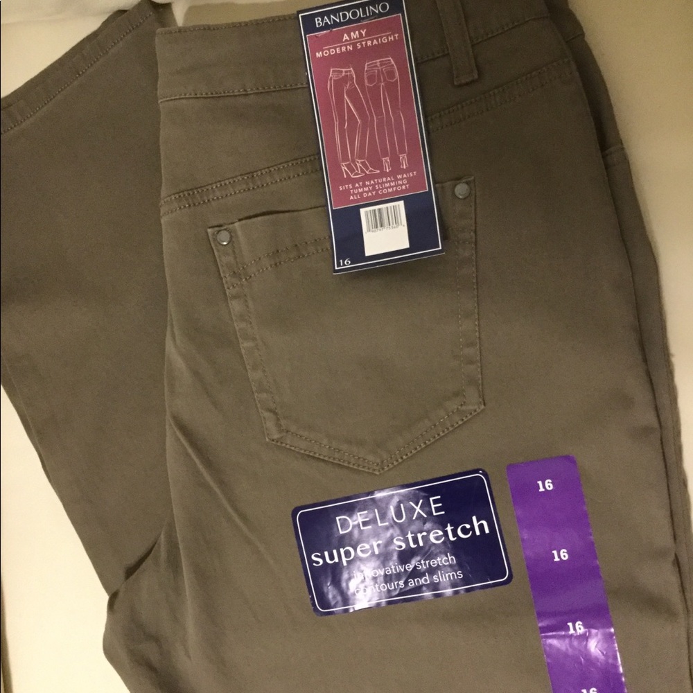 Size 16 Last! Amy Modern Straight Bandolino - Picture 2 of 7